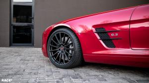Mercedes-Benz SLS AMG Coupe by Brabus & RACE! on Vossen Wheels 2018 года 